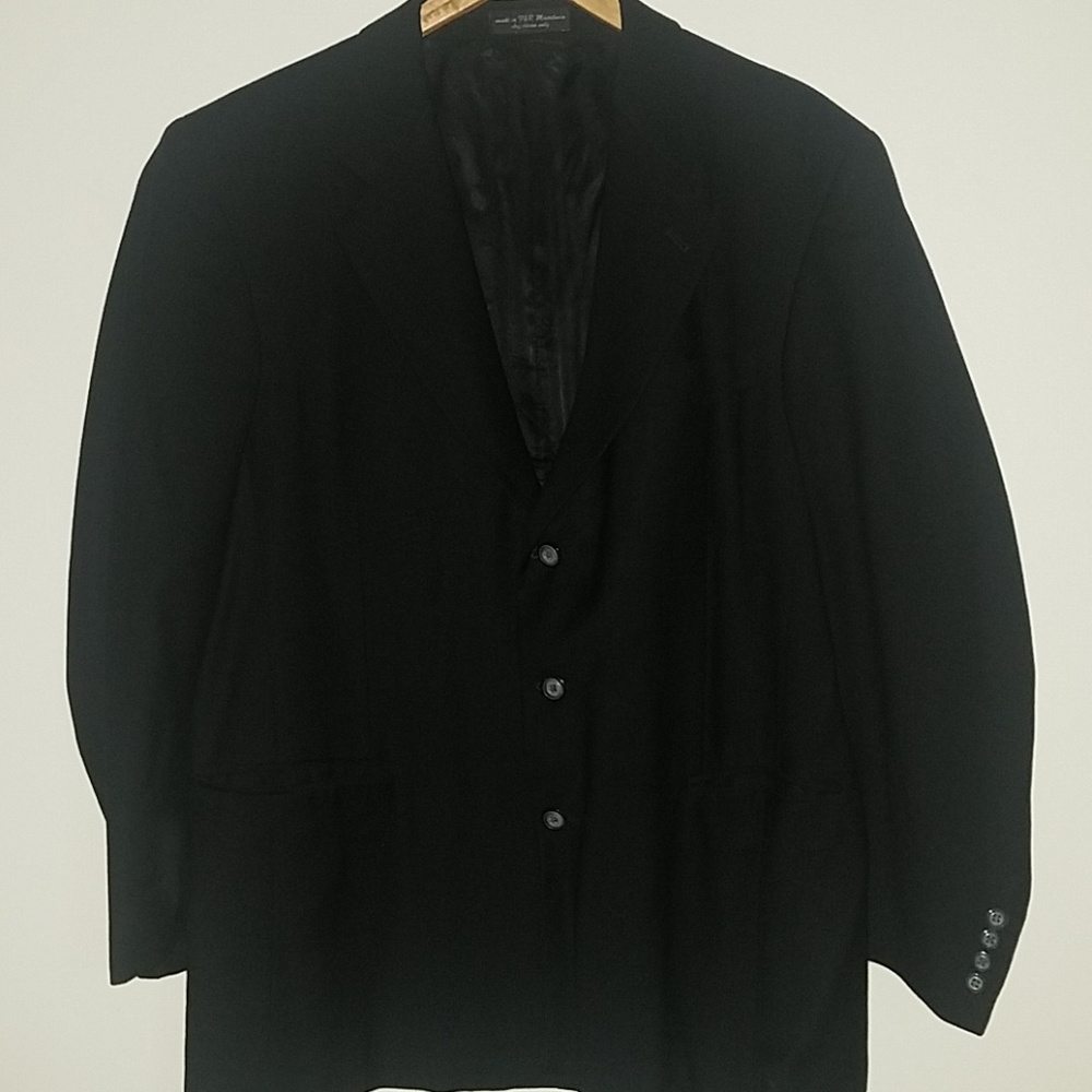 Black suit jacket